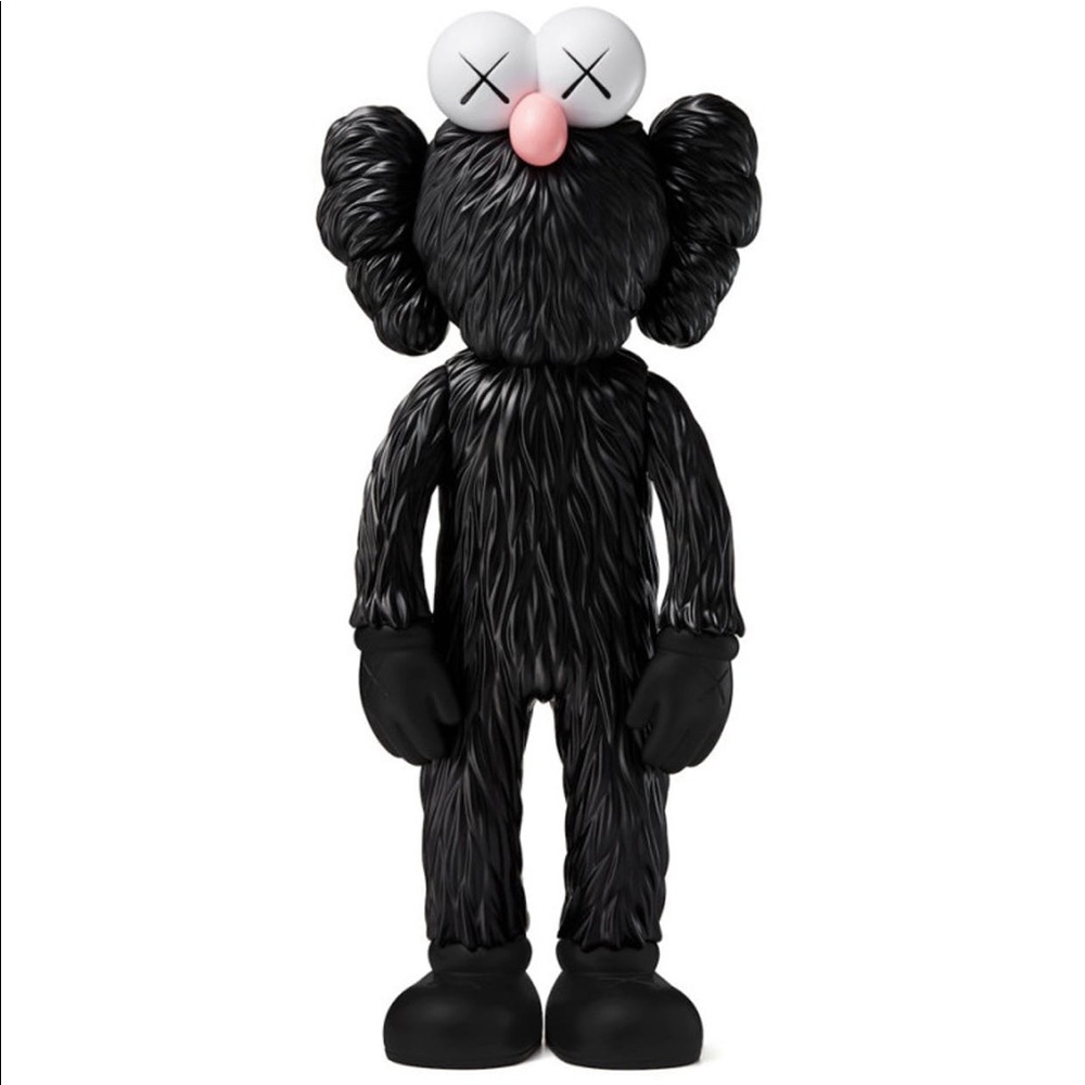 KAWS BFF Open Edition Vinyl Figure Edition Black
